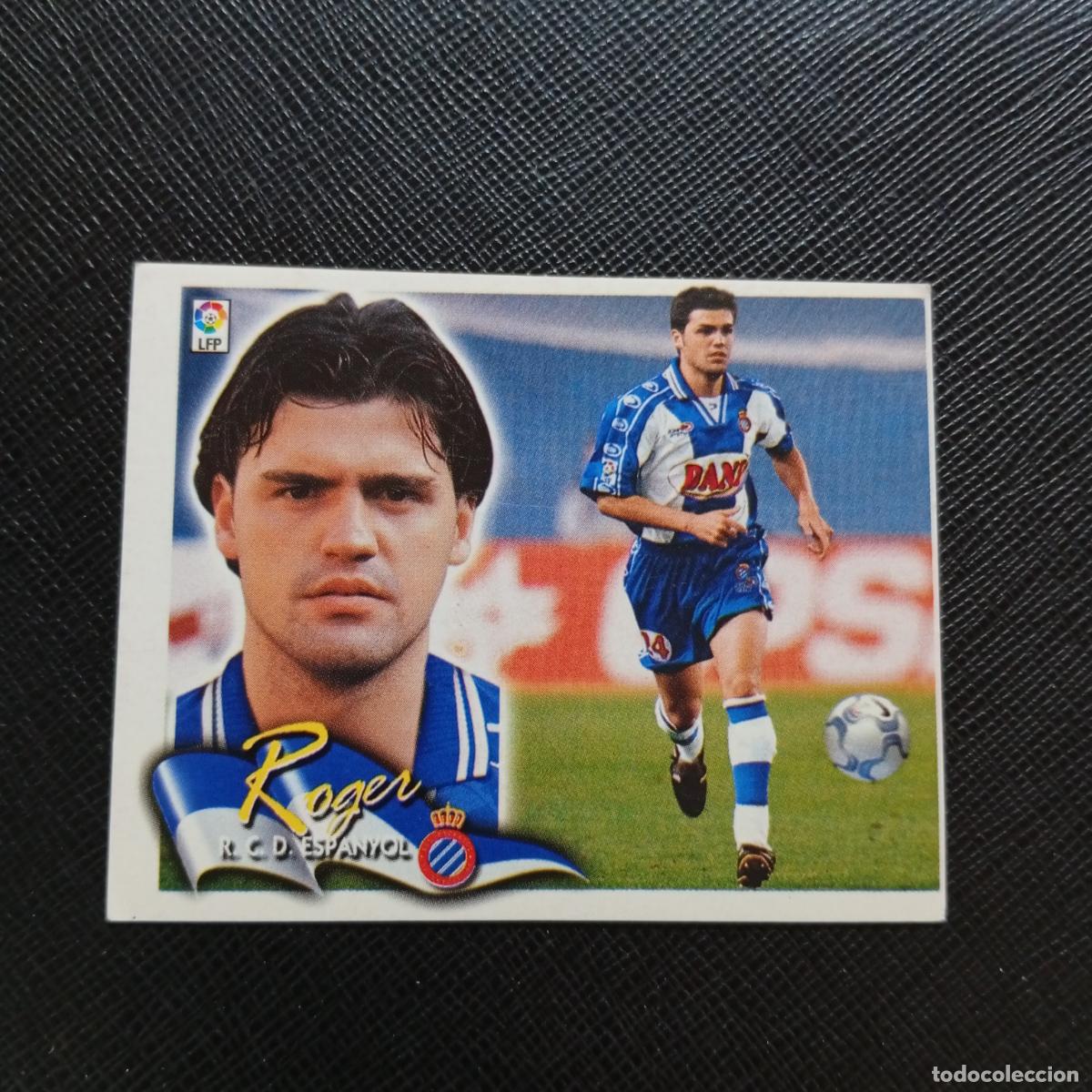 Cromos de f&uacute;tbol: ROGER ESPA&Ntilde;OL ESTE 2000 2001 CROMO FUTBOL 00 01 - SIN PEGAR - A75 PG201