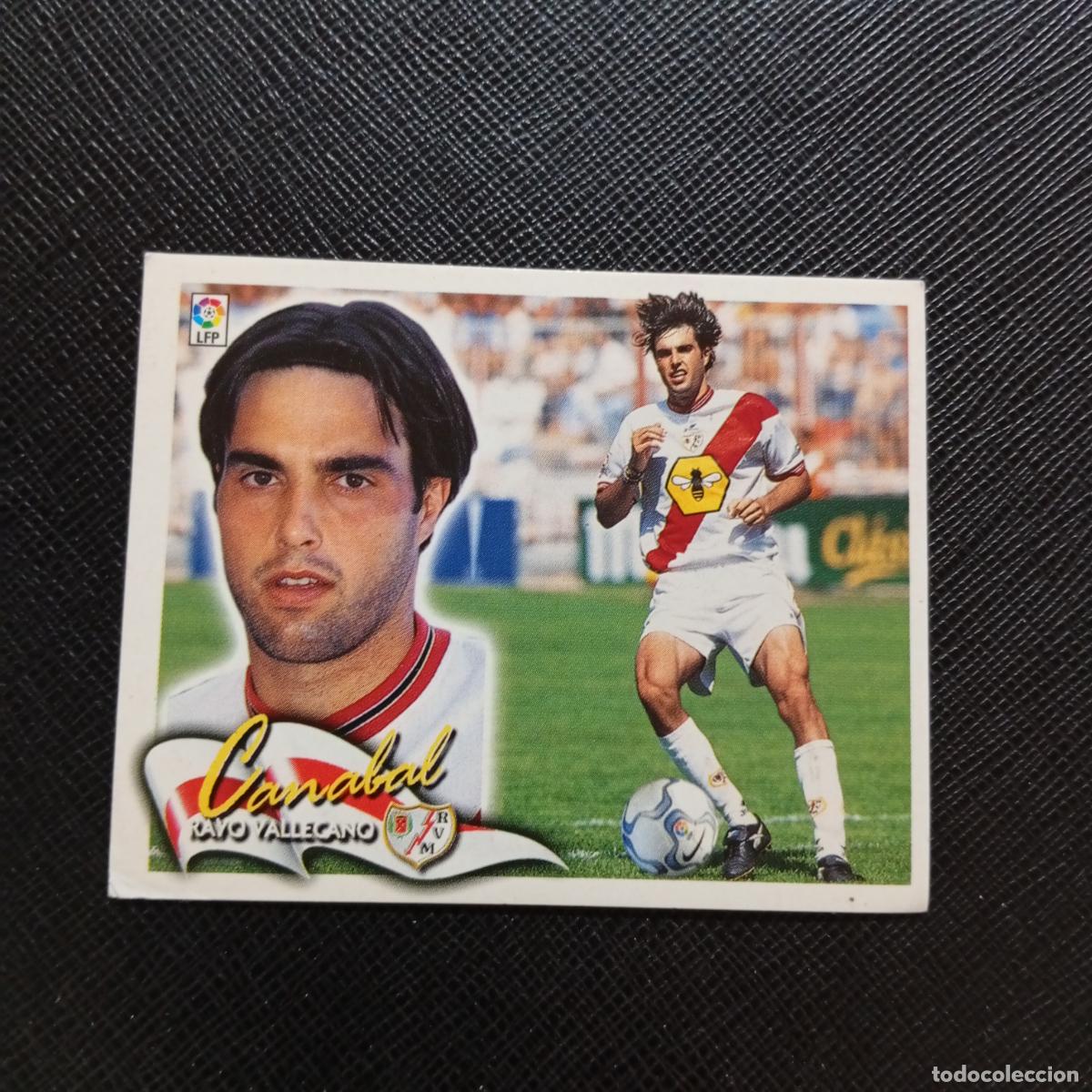 Cromos de f&uacute;tbol: CANABAL RAYO VALLECANO ESTE 2000 2001 CROMO FUTBOL 00 01 - SIN PEGAR - A75 PG201 BAJA