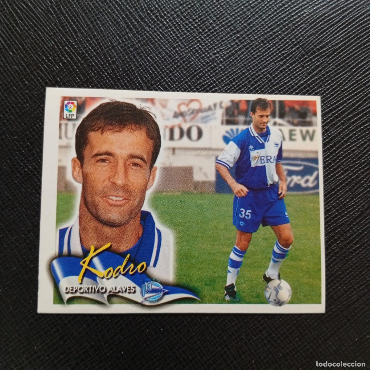 Cromos de f&uacute;tbol: KODRO ALAVES ESTE 2000 2001 CROMO FUTBOL 00 01 - SIN PEGAR - A75 PG210 BAJA
