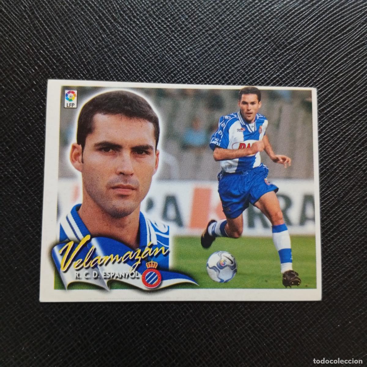 Cromos de f&uacute;tbol: VELAMAZAN ESPA&Ntilde;OL ESTE 2000 2001 CROMO FUTBOL 00 01 - SIN PEGAR - A75 PG210