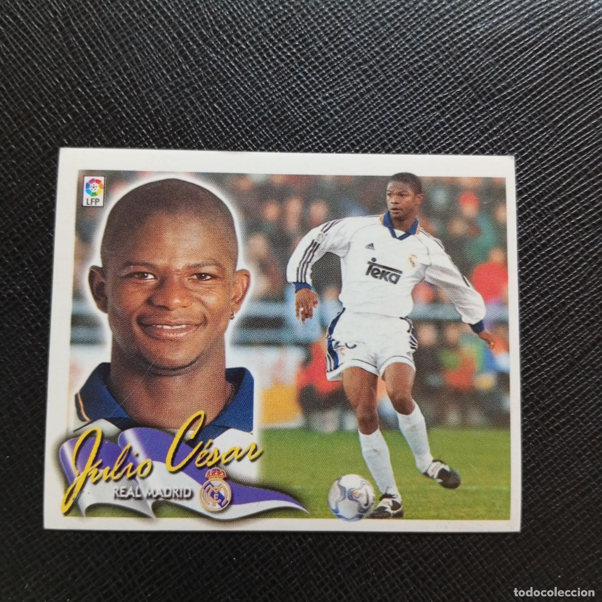 Cromos de f&uacute;tbol: JULIO CESAR REAL MADRID ESTE 2000 2001 CROMO FUTBOL 00 01 - SIN PEGAR - A75 PG219