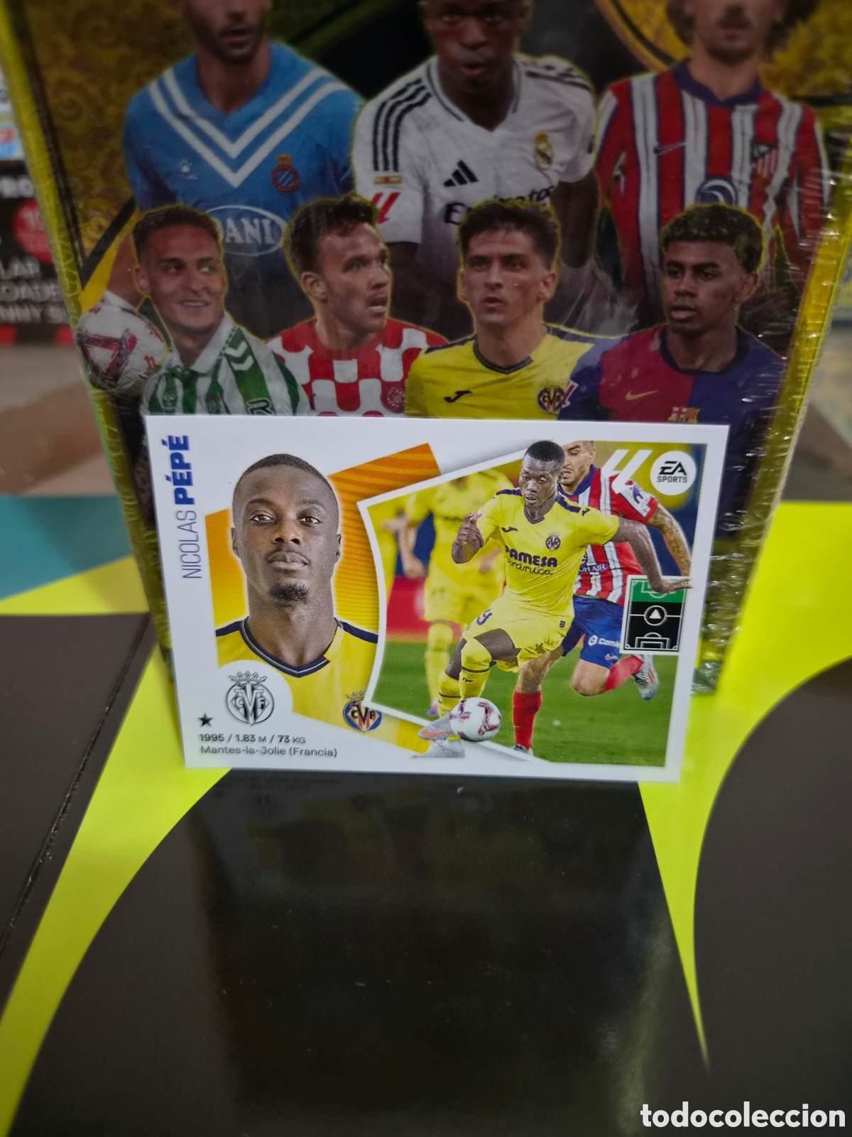 Cromos de f&uacute;tbol: N&deg;20Bis Villarreal Pepe Liga Este 24/25