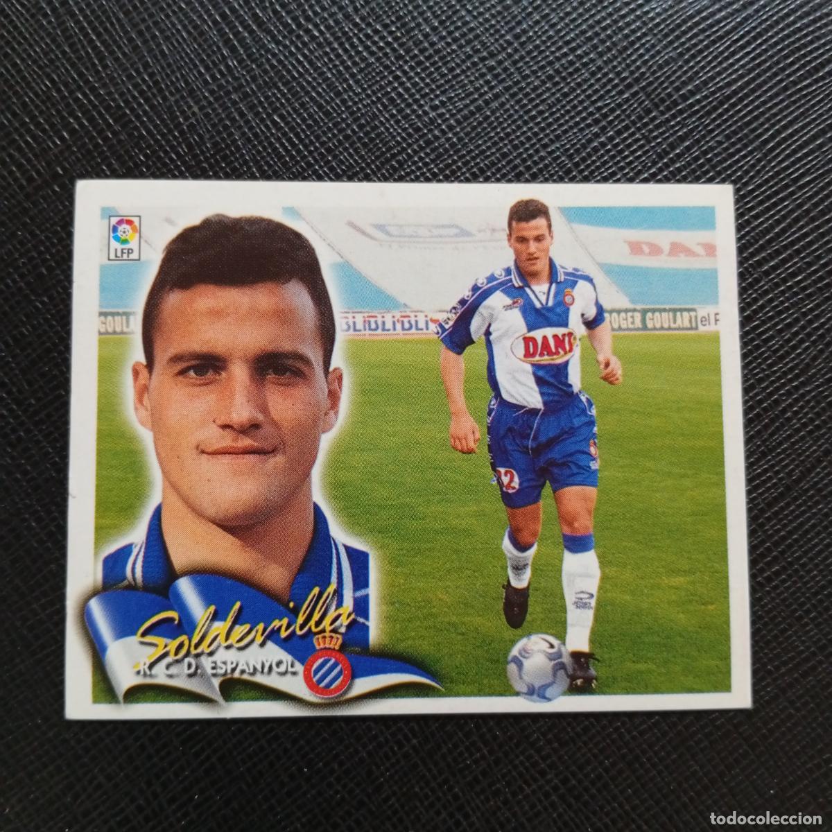 Cromos de f&uacute;tbol: SOLDEVILLA ESPA&Ntilde;OL ESTE 2000 2001 CROMO FUTBOL 00 01 - SIN PEGAR - A75 PG219