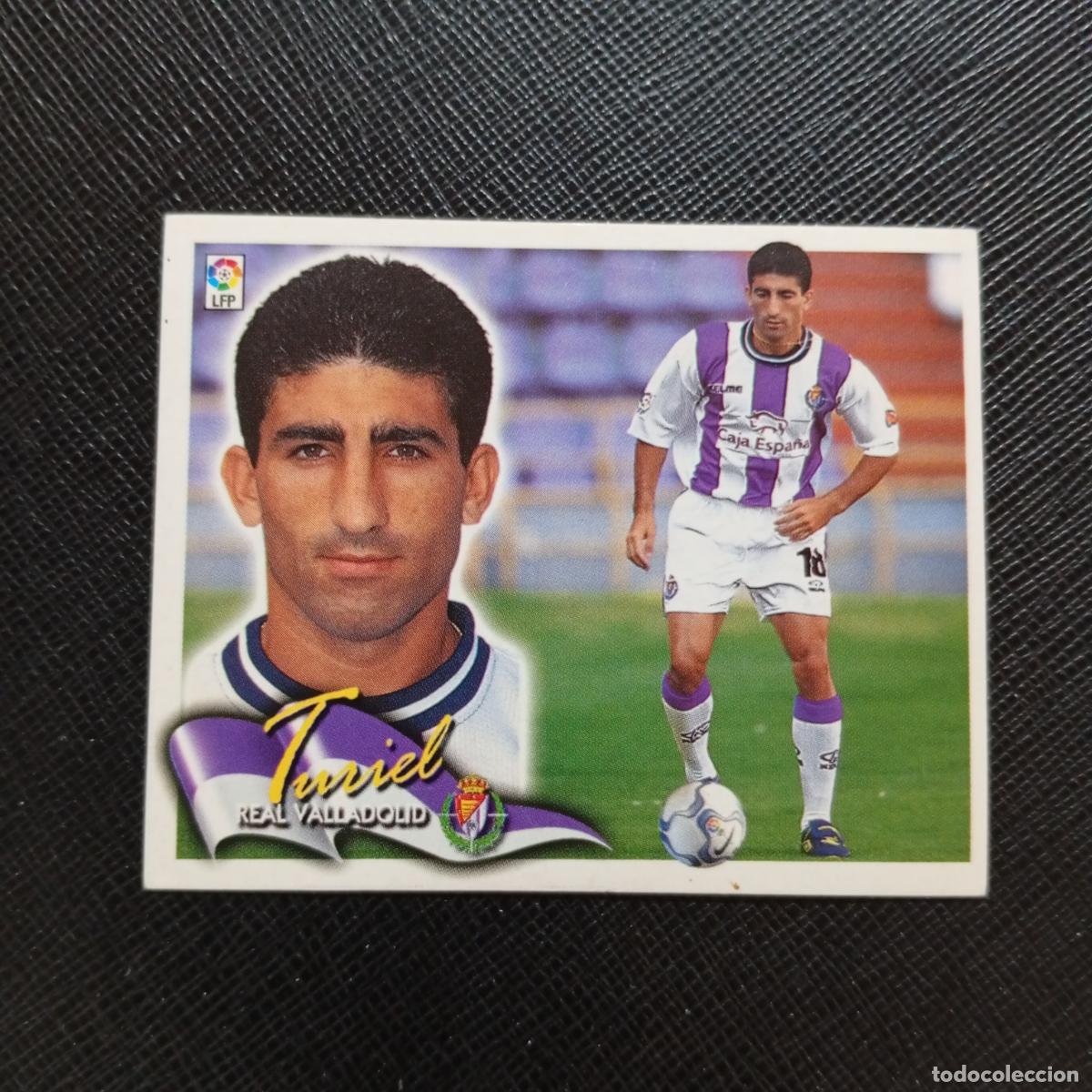 Cromos de f&uacute;tbol: TURIEL VALLADOLID ESTE 2000 2001 CROMO FUTBOL 00 01 - SIN PEGAR - A75 PG219