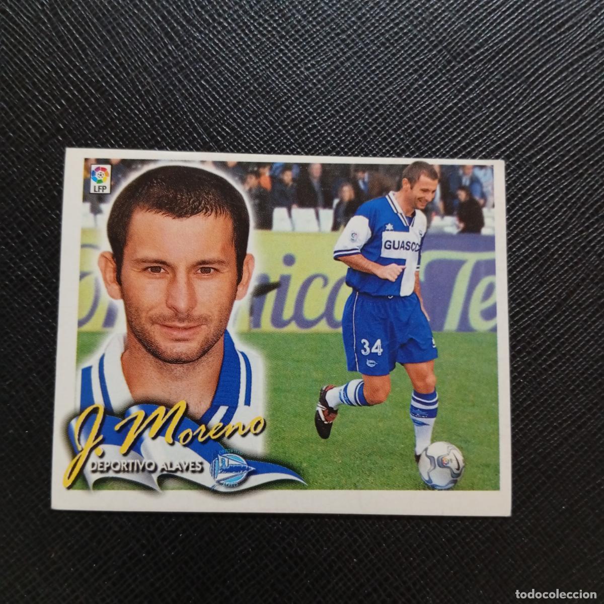 Cromos de f&uacute;tbol: JAVI MORENO ALAVES ESTE 2000 2001 CROMO FUTBOL 00 01 - SIN PEGAR - A75 PG219