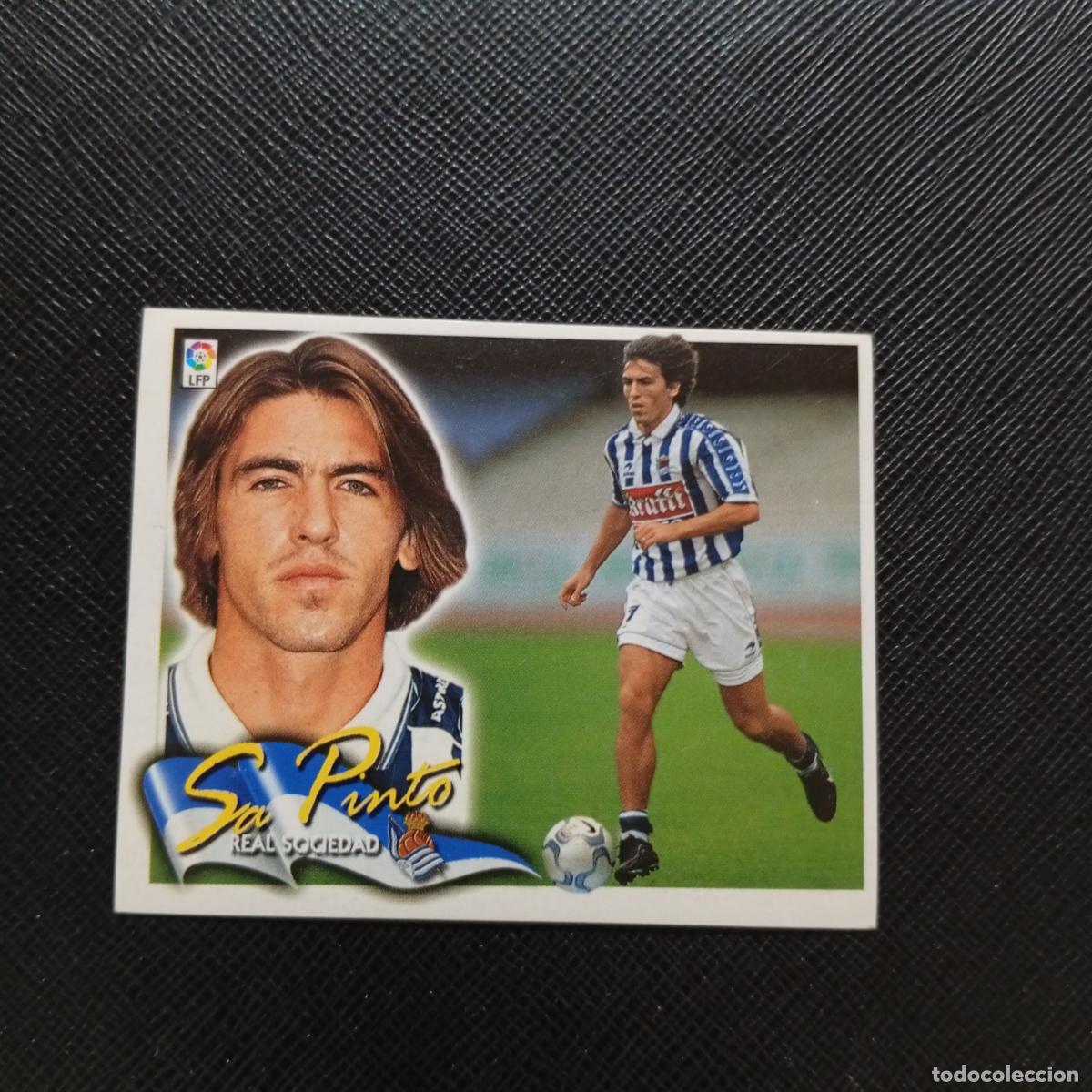 Cromos de f&uacute;tbol: SA PINTO REAL SOCIEDAD ESTE 2000 2001 CROMO FUTBOL 00 01 - SIN PEGAR - A75 PG219 BAJA