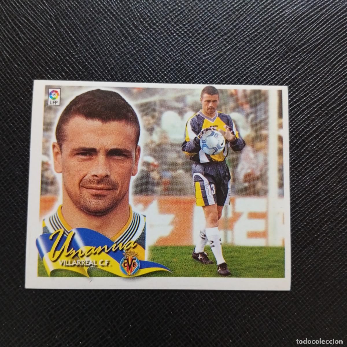 Cromos de f&uacute;tbol: UNANUA VILLARREAL ESTE 2000 2001 CROMO FUTBOL 00 01 - SIN PEGAR - A75 PG219