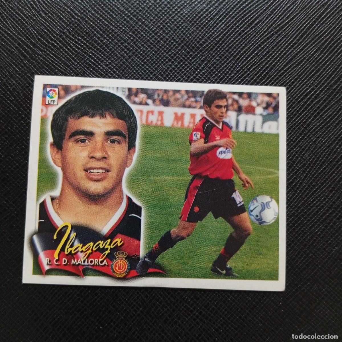 Cromos de f&uacute;tbol: IBAGAZA MALLORCA ESTE 2000 2001 CROMO FUTBOL 00 01 - SIN PEGAR - A75 PG219