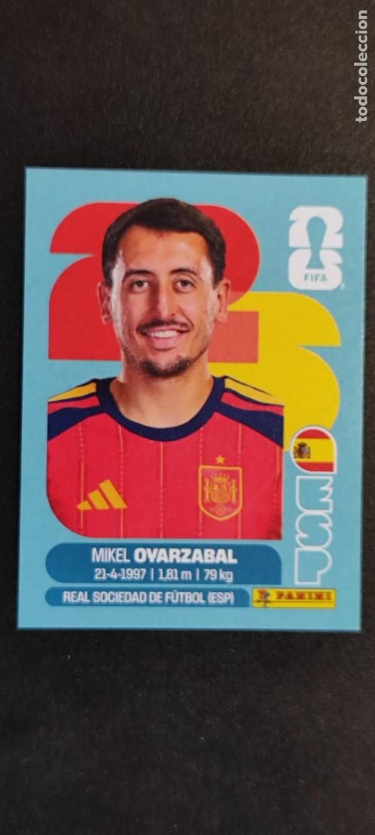 Cromos de f&uacute;tbol: FIFA WORLD CUP 2026 STICKER OYARZABAL ESPA&Ntilde;A # ESP20 PANINI