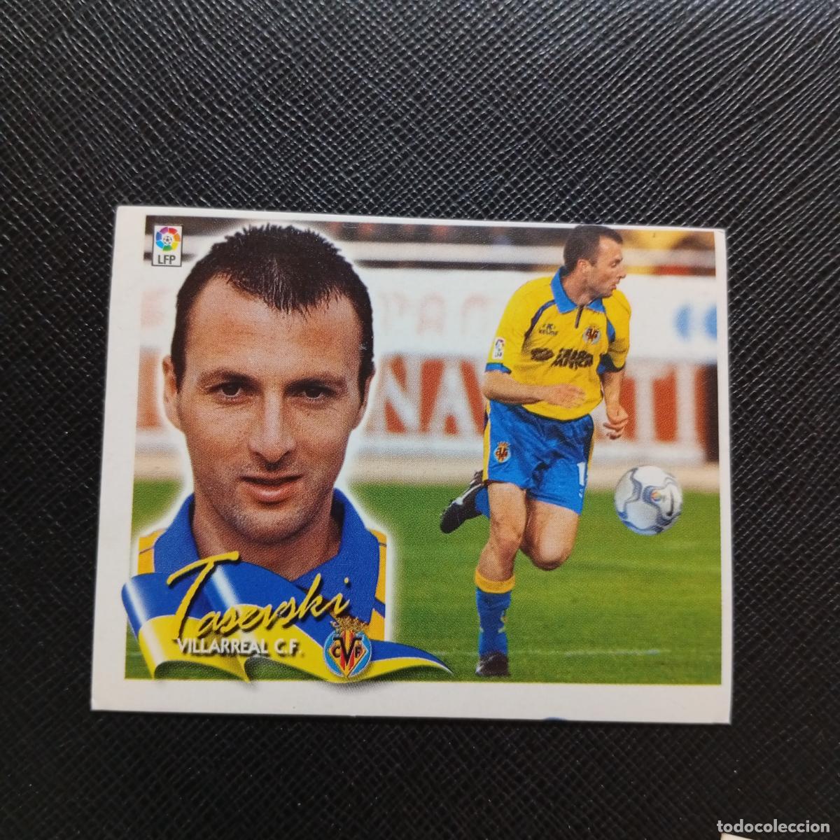Cromos de f&uacute;tbol: TASEVSKI VILLARREAL ESTE 2000 2001 CROMO FUTBOL 00 01 - SIN PEGAR - A75 PG219
