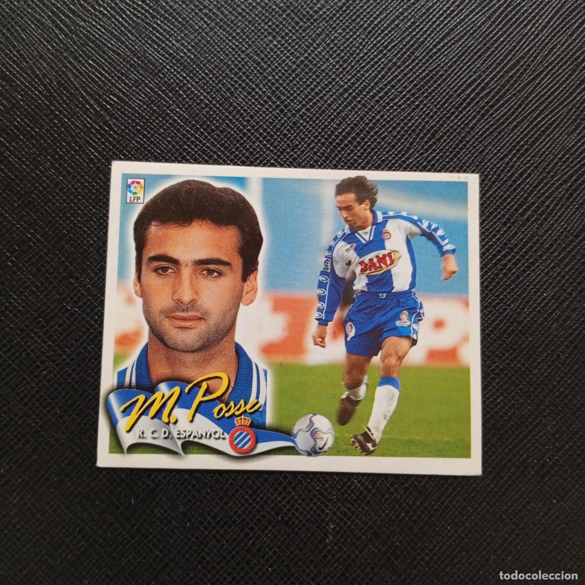 Cromos de f&uacute;tbol: MARTIN POSSE ESPA&Ntilde;OL ESTE 2000 2001 CROMO FUTBOL 00 01 - SIN PEGAR - A75 PG228