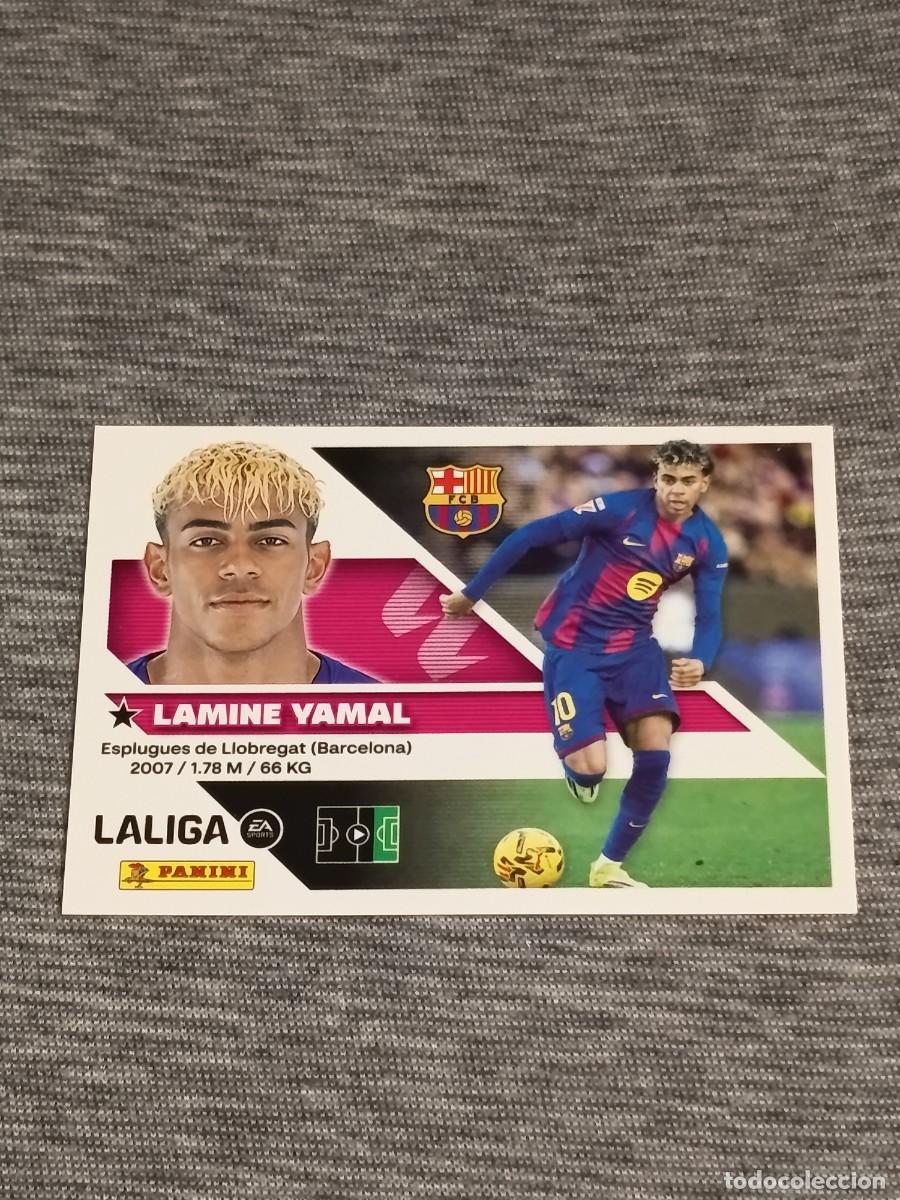 Cromos de f&uacute;tbol: Liga este 25 26 Panini LAMINE YAMAL N&deg;19 BARCELONA nuevo