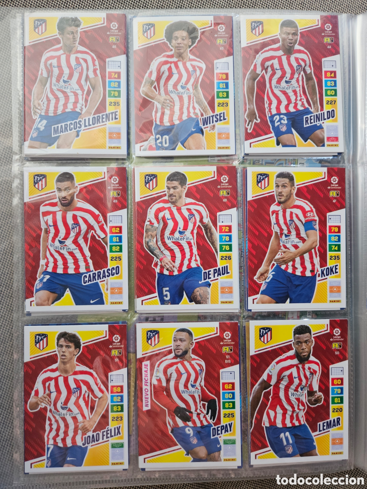 Cromos de f&uacute;tbol: Todos los derechos la foto