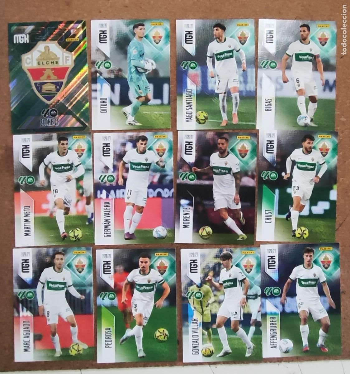 Cromos de Futebol: MEGACRACKS 26/27 LOTE 12 CARTAS DEL ECHE # PANINI