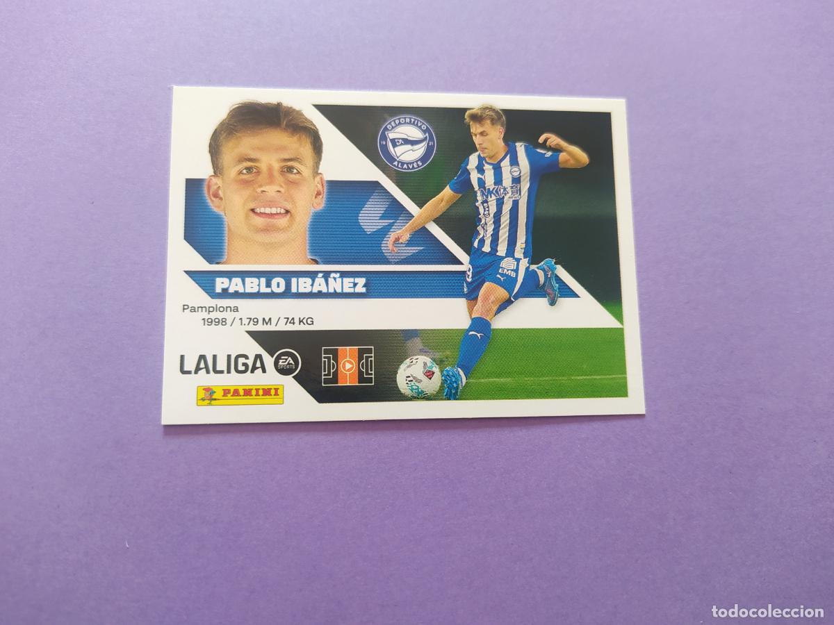 Cromos de f&uacute;tbol: LIGA ESTE 2026 2027 26 27 NUEVO - DEPORTIVO ALAVES N&ordm; 15 PABLO IBA&Ntilde;EZ