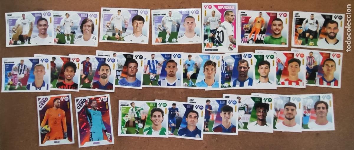 Cromos de Futebol: LIGA ESTE 25/26 LOTE DE 25 STICKERS VARIADO # PANINI