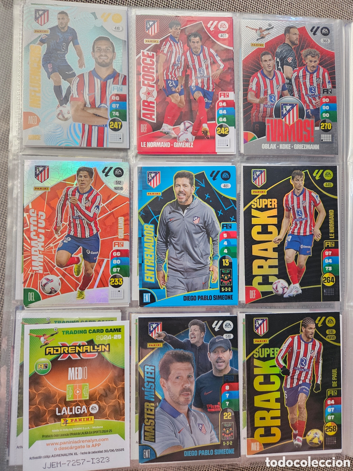 Cromos de Futebol: At de Madrid............