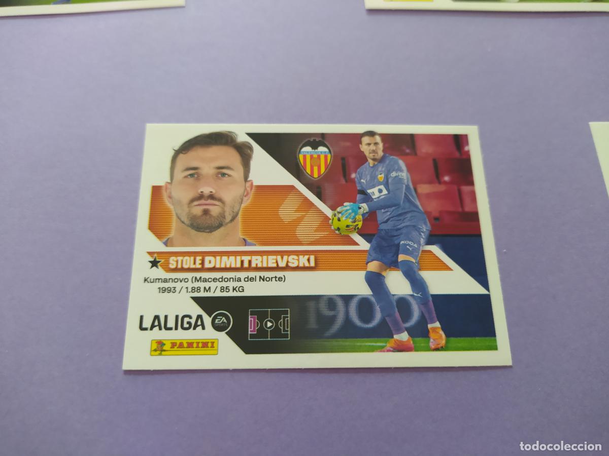 Figurine di Calcio: LIGA ESTE 2026 2027 26 27 NUEVO - VALENCIA N&ordm; 3 DIMITRIEVSKI