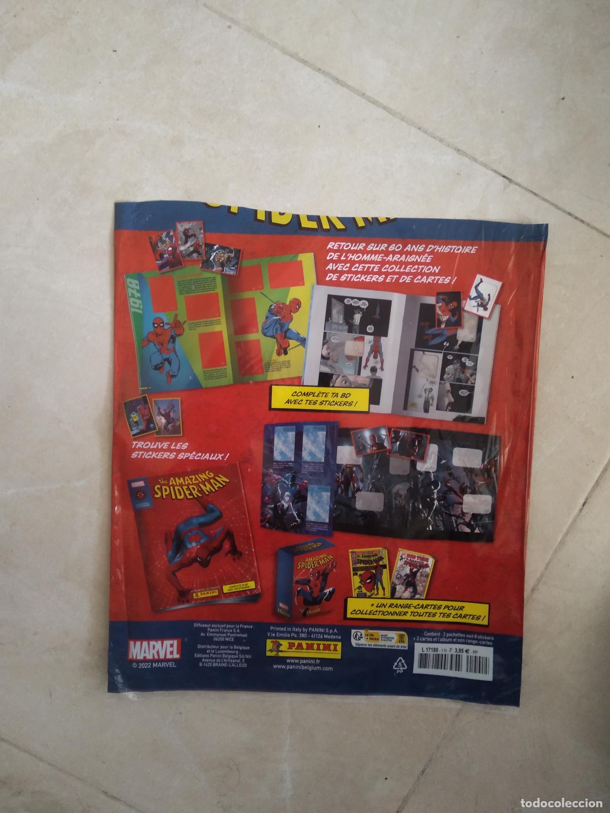 Figurine di Calcio: BOLSA VACIA CROMO MARVEL 2022 SPIDERMAN SPIDER-MAN
