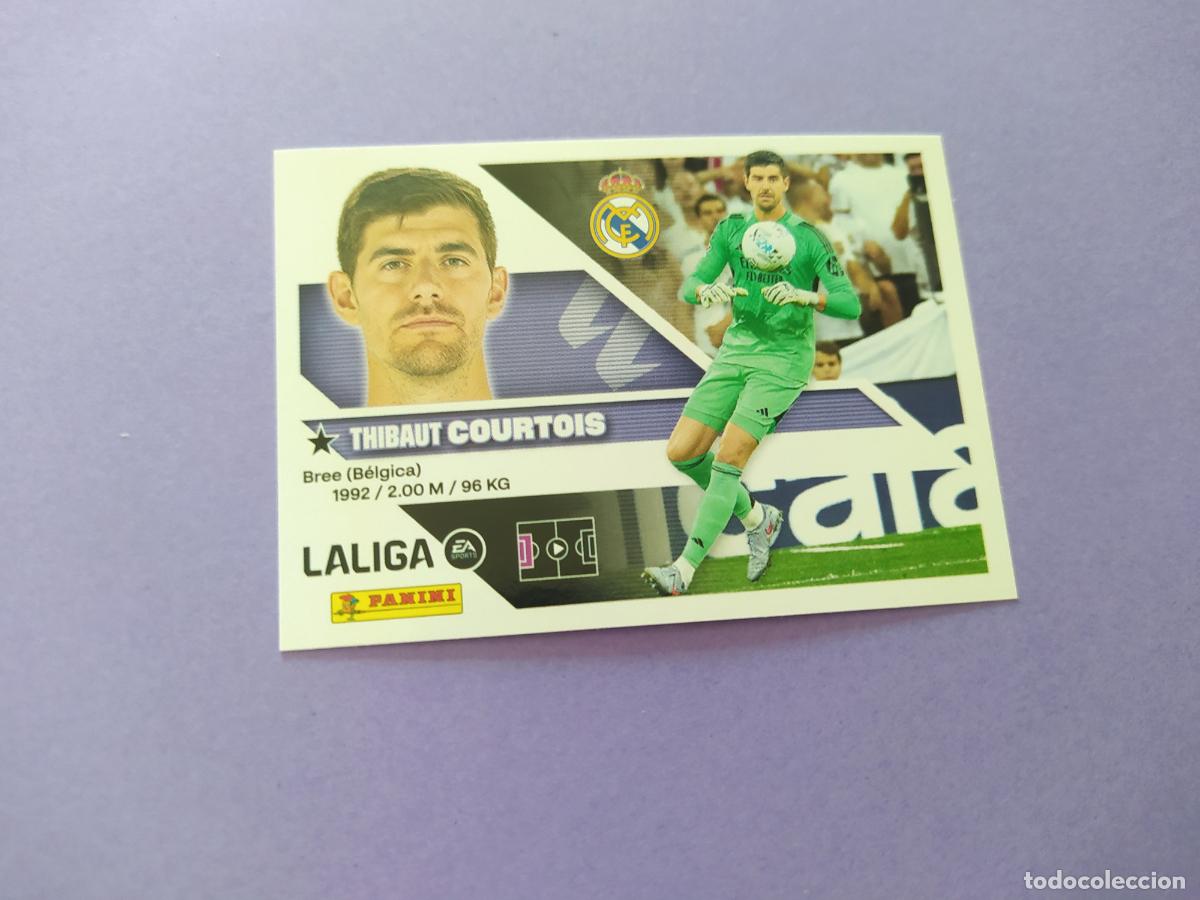 Cromos de f&uacute;tbol: LIGA ESTE 2026 2027 26 27 NUEVO - REAL MADRID N&ordm; 3 COURTOIS