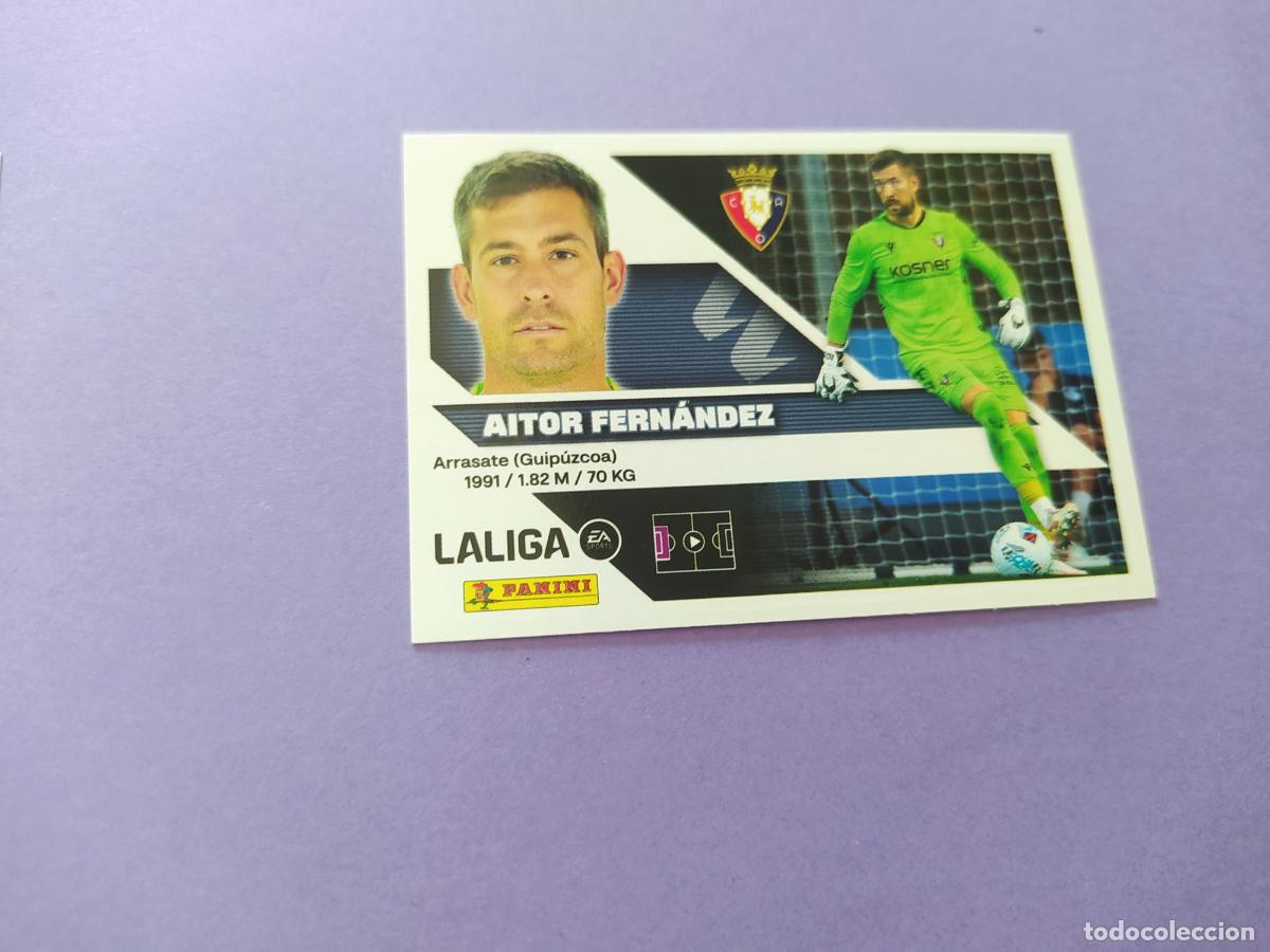 Cromos de f&uacute;tbol: LIGA ESTE 2026 2027 26 27 NUEVO - OSASUNA N&ordm; 4 AITOR FERNANDEZ