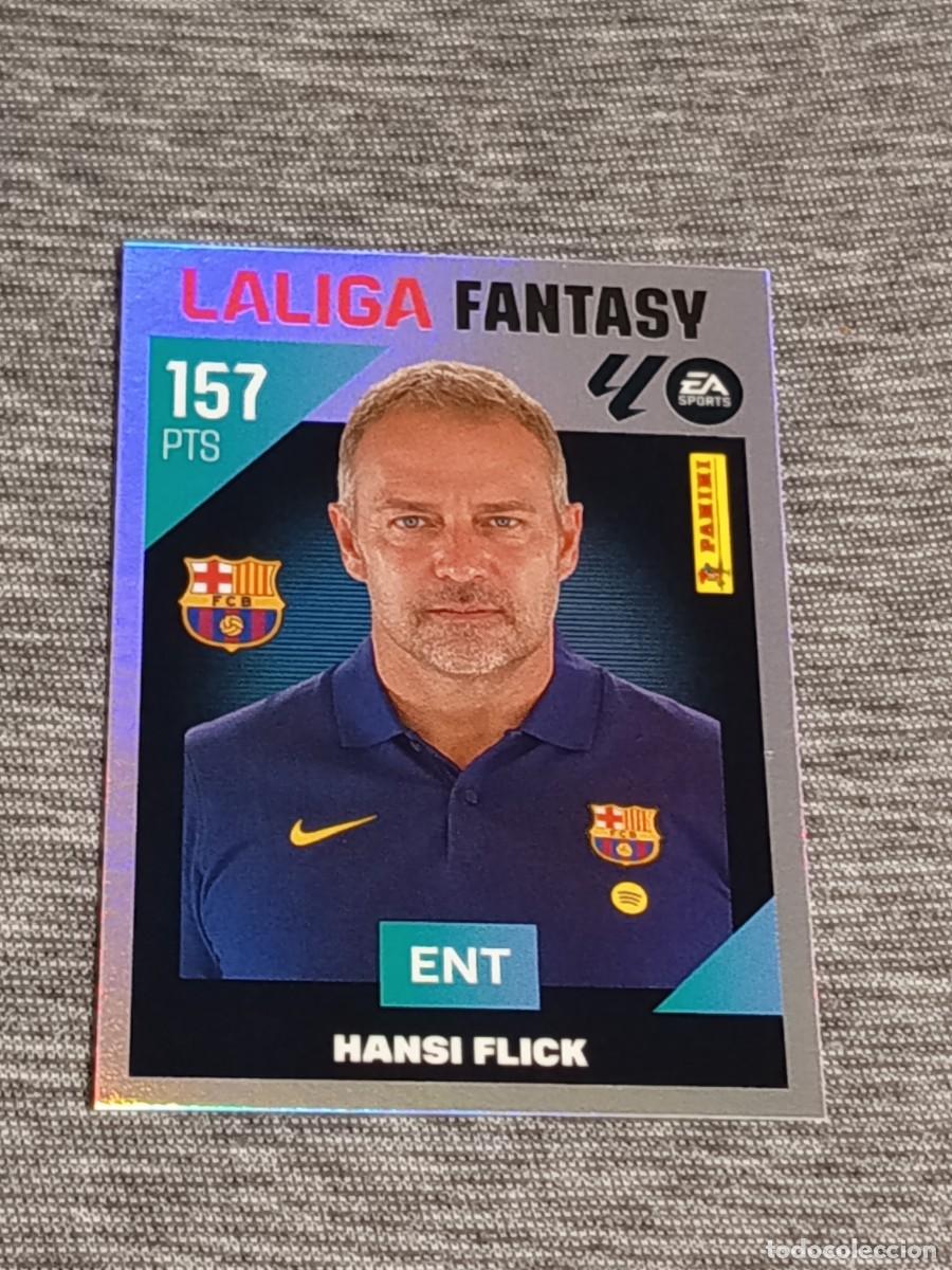 Cromos de f&uacute;tbol: Liga este 26 27 Panini HANSI FLICK N&deg;1 LIGA FANTASY nuevo