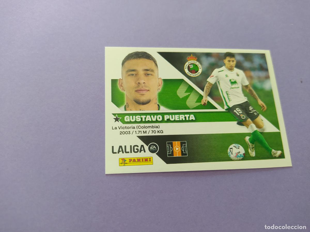 Cromos de f&uacute;tbol: LIGA ESTE 2026 2027 26 27 NUEVO - RACING DE SANTANDER N&ordm; 12 GUSTAVO PUERTA