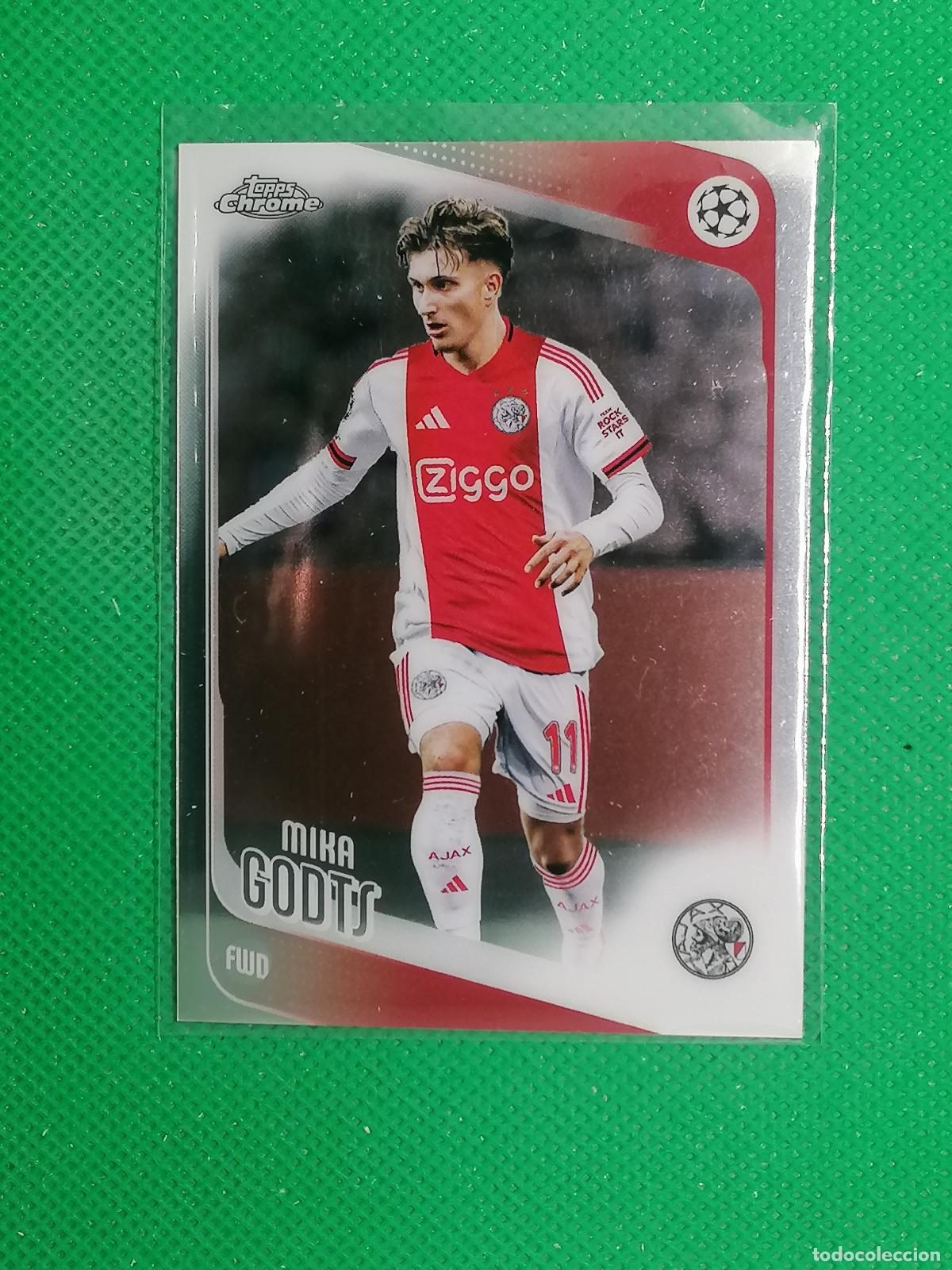 Cromos de f&uacute;tbol: 151 MIKA GODTS AJAX ⚽ TOPPS CHROME UCC 25 26 2025 2026 ⚽