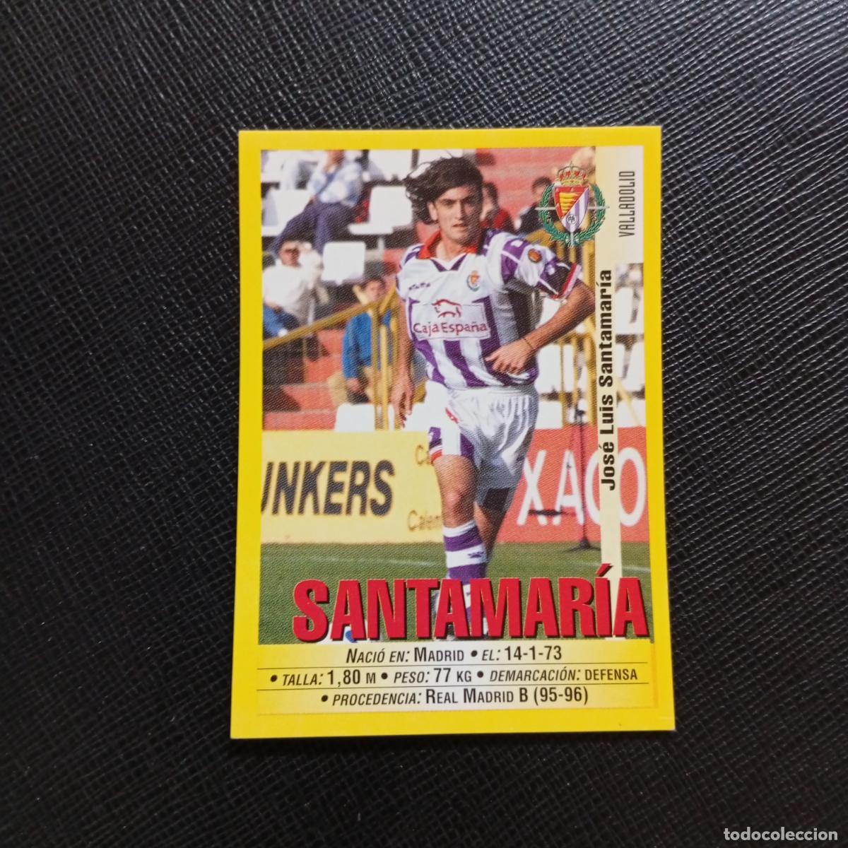 Cromos de f&uacute;tbol: 213 SANTAMARIA VALLADOLID PANINI 1999 2000 CROMO FUTBOL 99 00 - SIN PEGAR - A75 PG228
