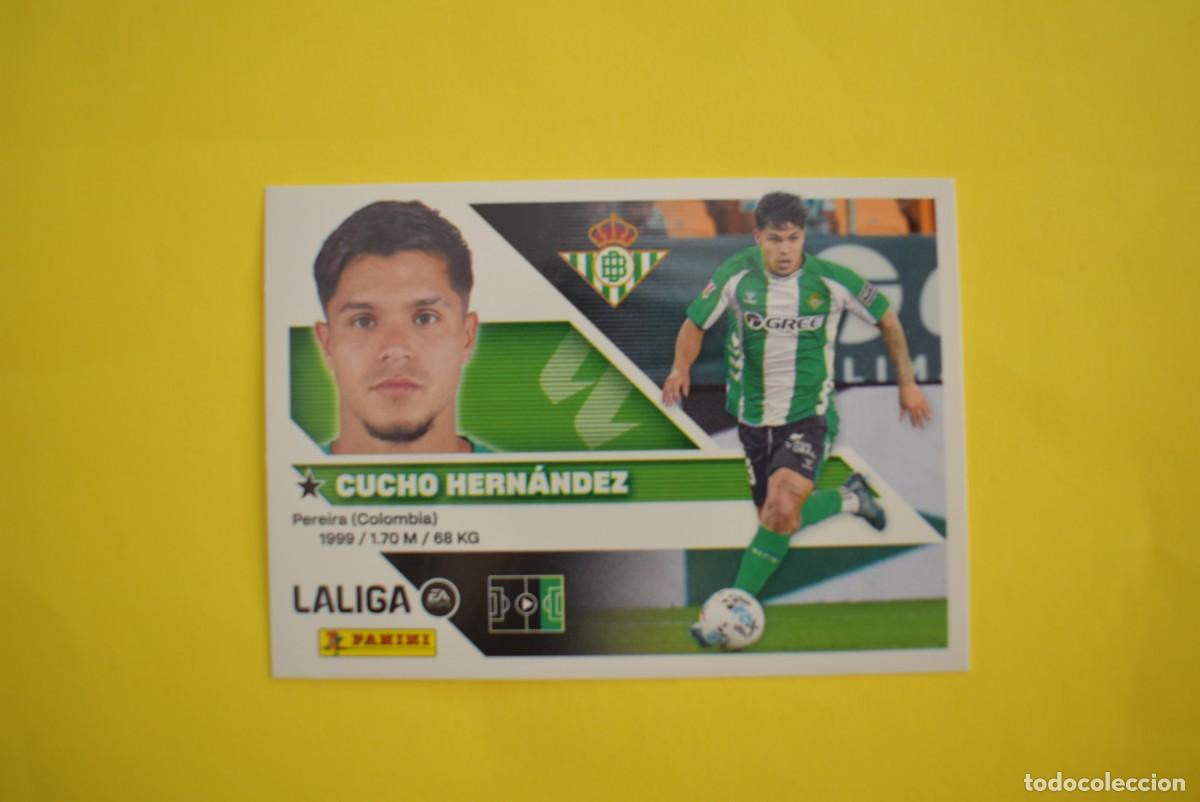 Cromos de f&uacute;tbol: Cromo Liga 2026 2027. 26 27. Cucho Hern&aacute;ndez. Betis. N. &ordm; 19. ESTE. Panini