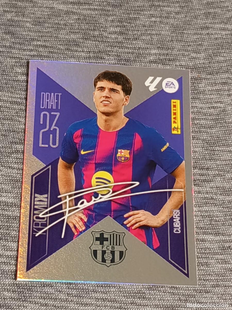 Cromos de f&uacute;tbol: Liga este 26 27 Panini CUBARSI N&deg;K6 KROMIX FIRMADO nuevo