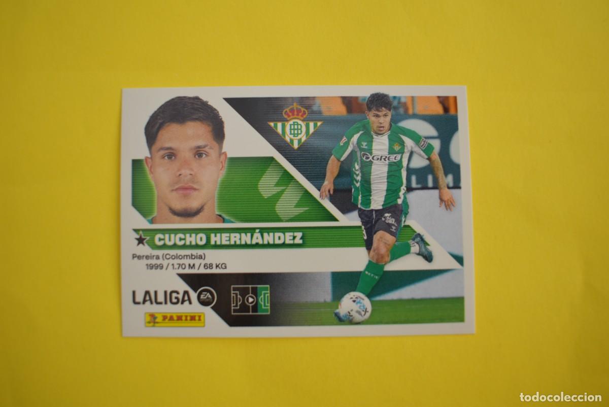 Cromos de f&uacute;tbol: Cromo Liga 2026 2027. 26 27. Cucho Hern&aacute;ndez. Betis. N. &ordm; 19. ESTE. Panini