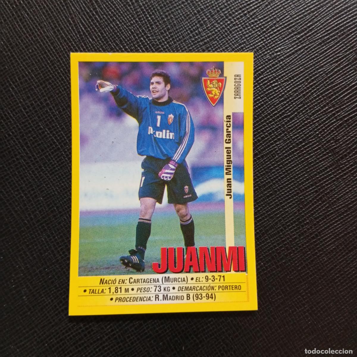 Cromos de f&uacute;tbol: 154 JUANMI ZARAGOZA PANINI 1999 2000 CROMO FUTBOL 99 00 - SIN PEGAR - A75 PG237 B