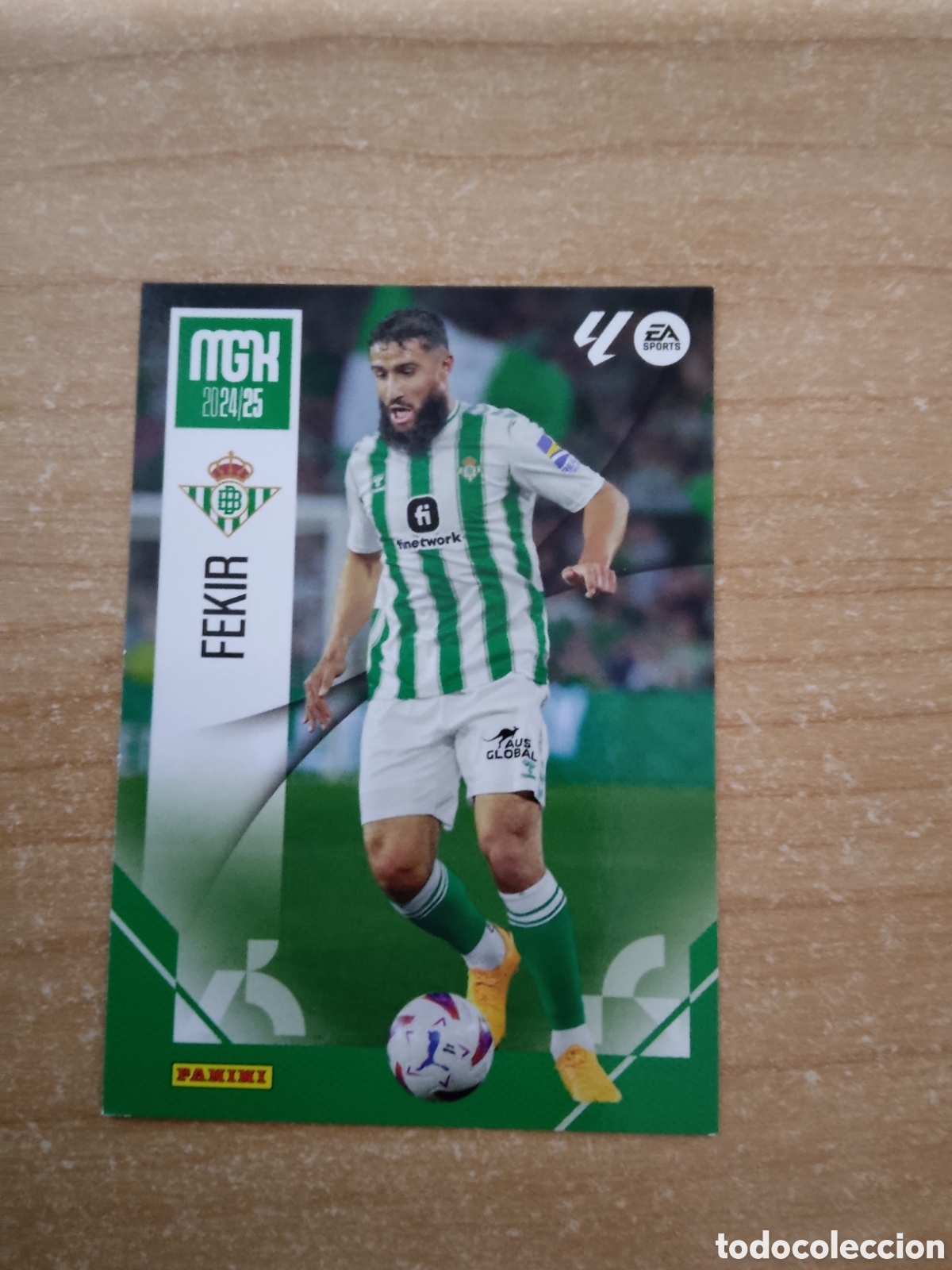 Cromos de f&uacute;tbol: 103 FEKIR REAL BETIS MEGACRACKS 2024 2025