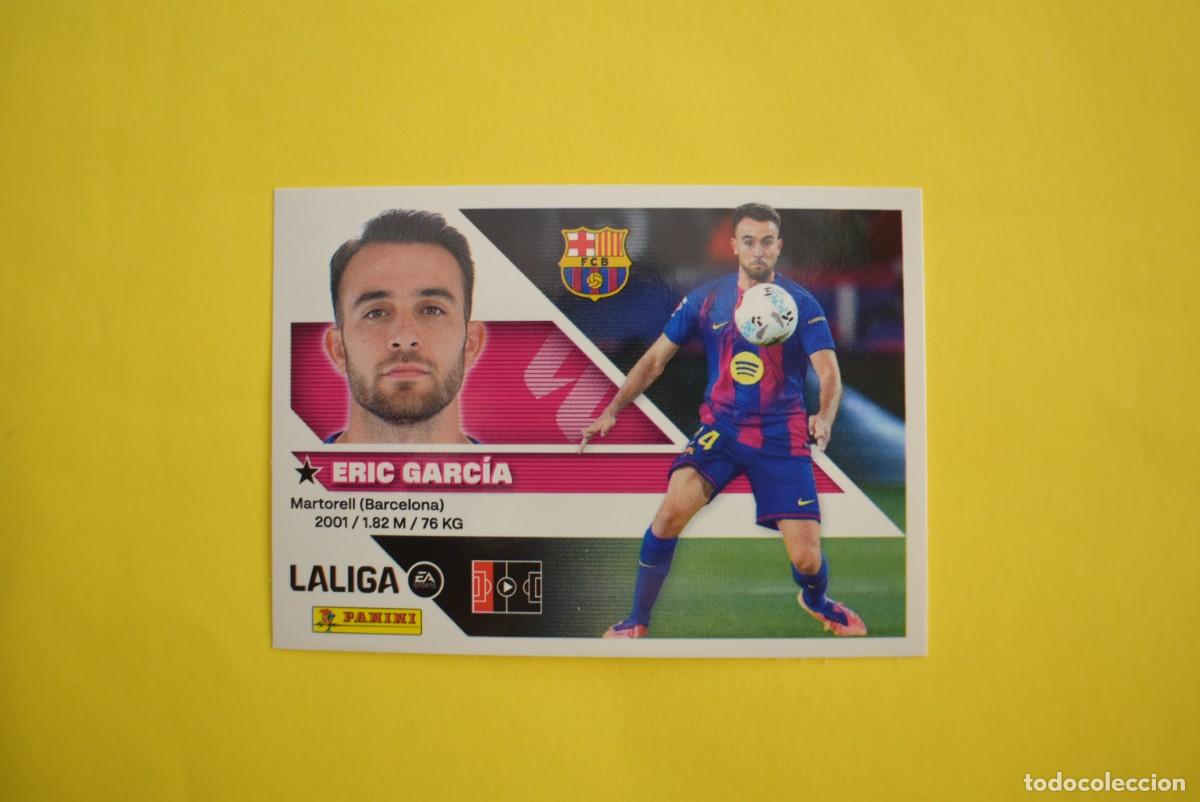 Cromos de f&uacute;tbol: Cromo Liga 2026 2027. 26 27. Eric Garc&iacute;a. Barcelona. N. &ordm; 11. ESTE. Panini
