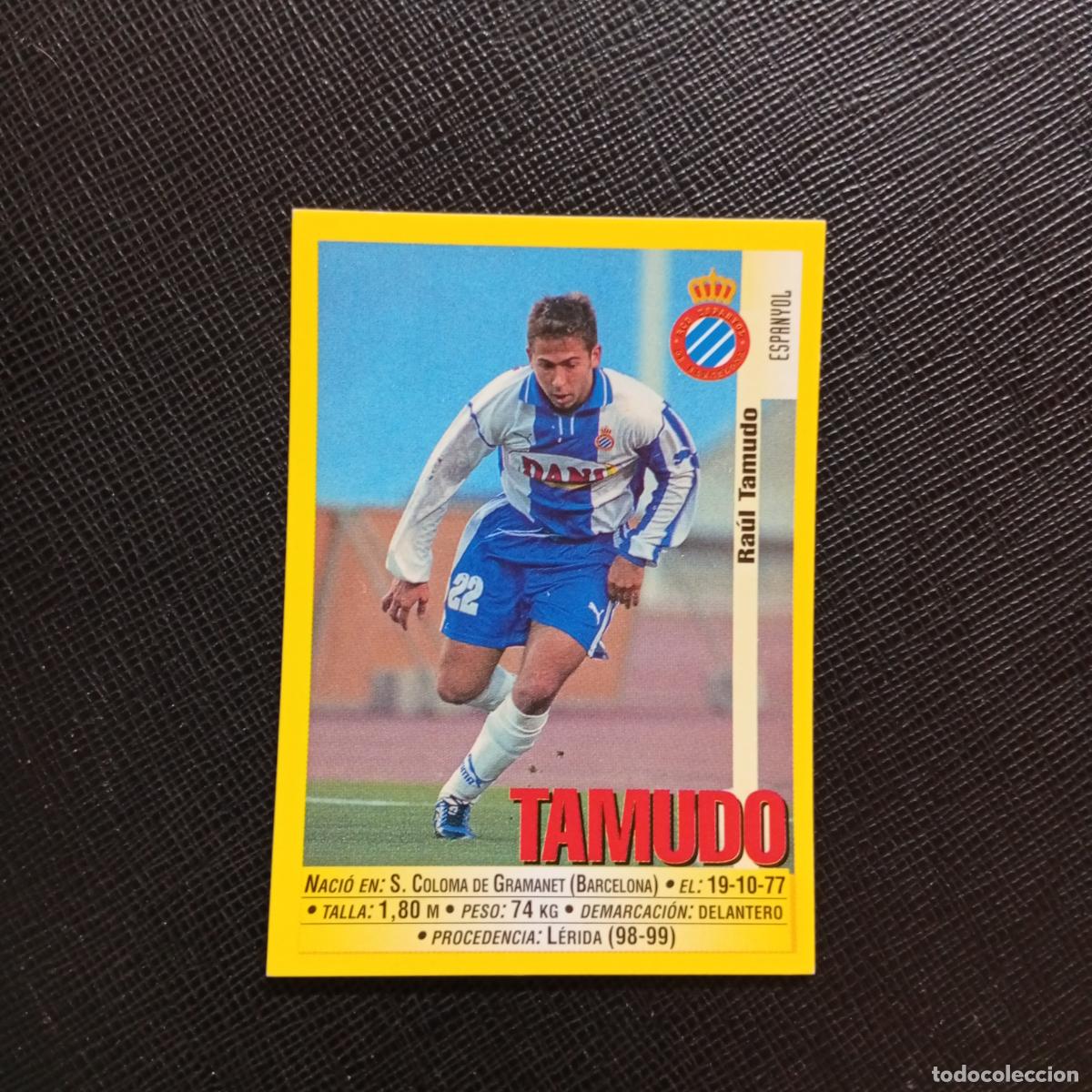 Cromos de f&uacute;tbol: 132 TAMUDO ESPA&Ntilde;OL PANINI 1999 2000 CROMO FUTBOL 99 00 - SIN PEGAR - A75 PG237