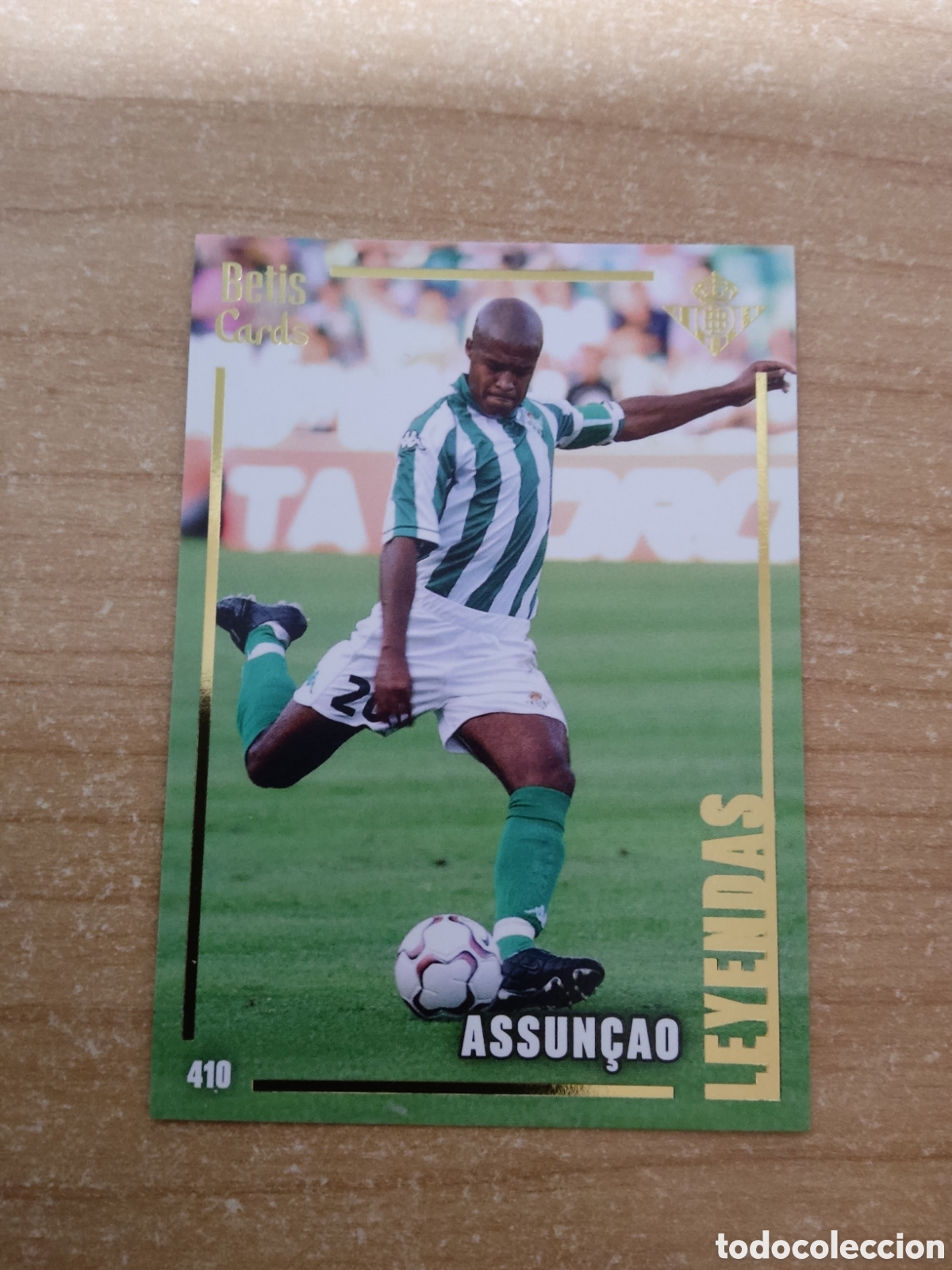Cromos de f&uacute;tbol: 410 ASSUNCAO LEYENDAS REAL BETIS HOLY CARDS 2024 2025