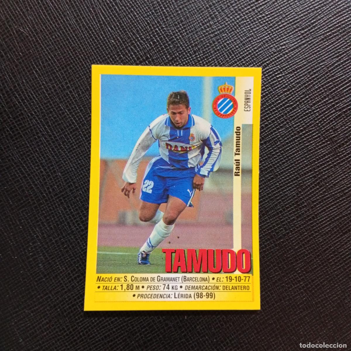Football Stickers: 132 TAMUDO ESPA&Ntilde;OL PANINI 1999 2000 CROMO FUTBOL 99 00 - SIN PEGAR - A75 PG245