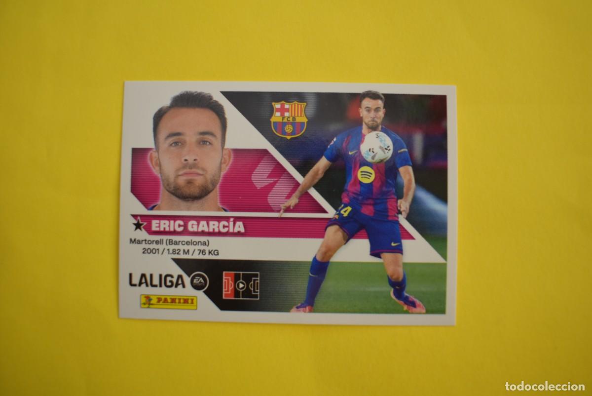 Football Stickers: Cromo Liga 2026 2027. 26 27. Eric Garc&iacute;a. Barcelona. N. &ordm; 11. ESTE. Panini