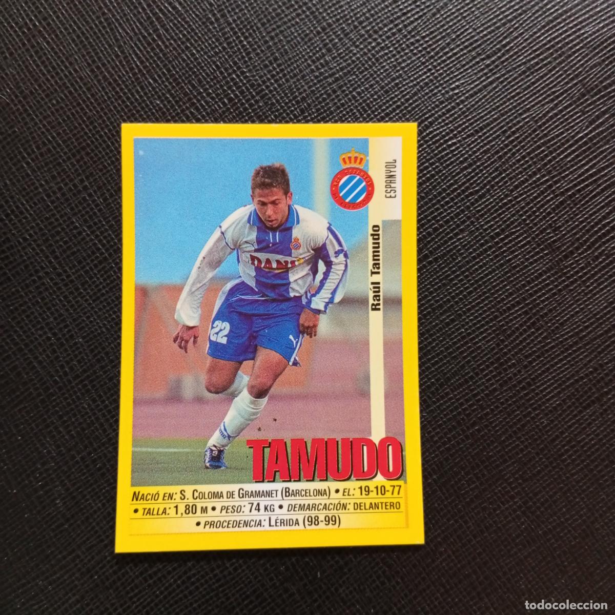 Football Stickers: 132 TAMUDO ESPA&Ntilde;OL PANINI 1999 2000 CROMO FUTBOL 99 00 - SIN PEGAR - A75 PG245 B