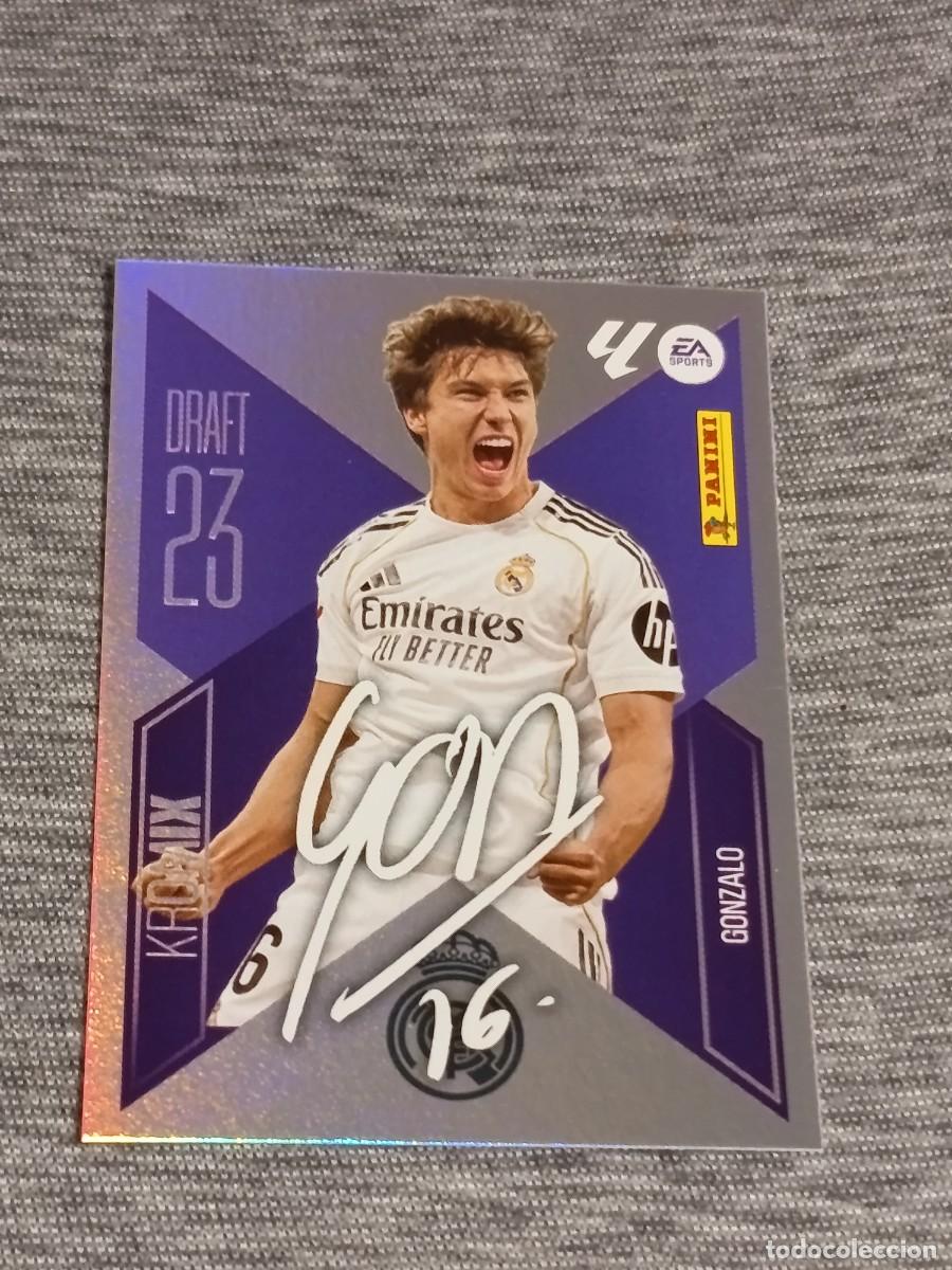 Cromos de f&uacute;tbol: Liga este 26 27 Panini GONZALO N&deg;K9 KROMIX FIRMADO nuevo