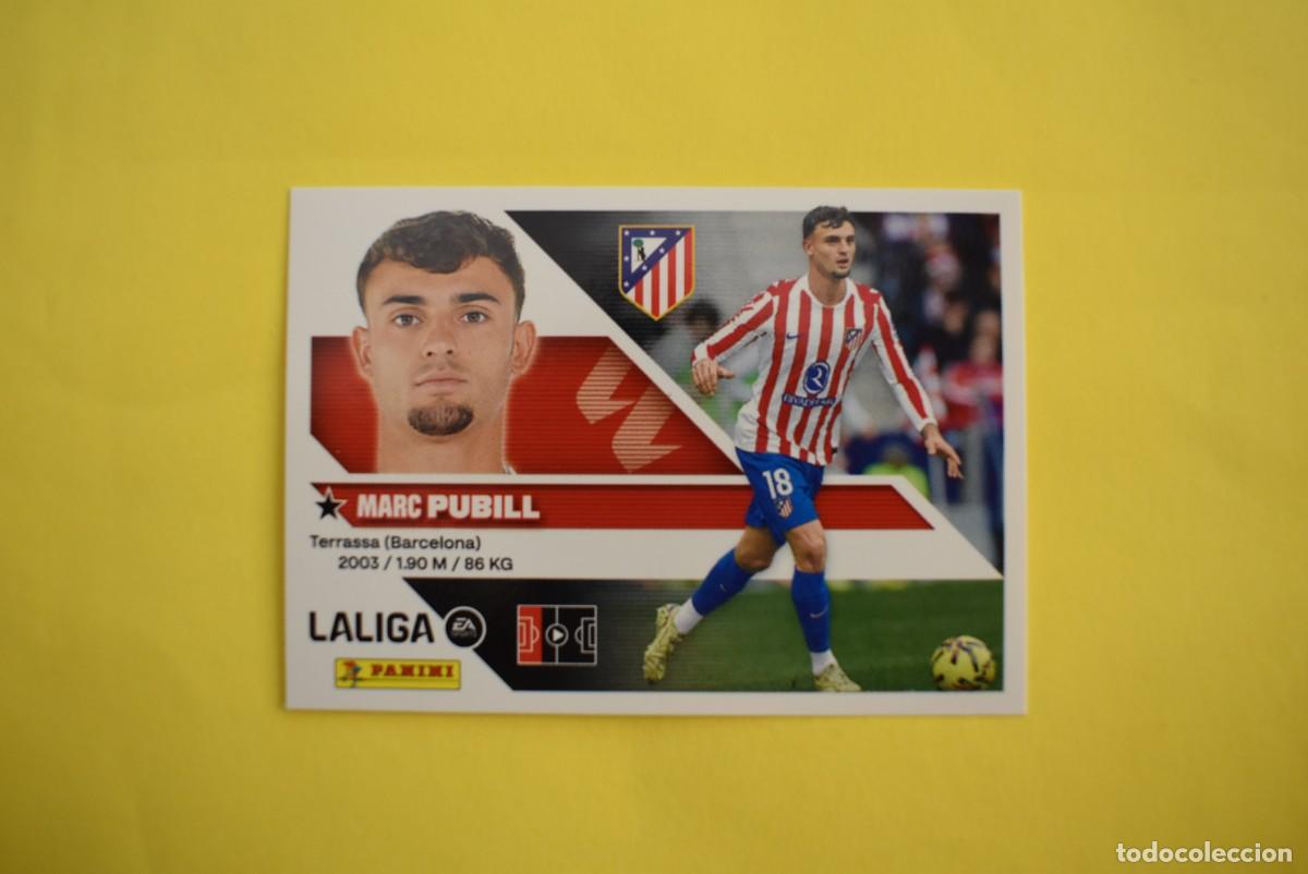 Figurine di Calcio: Cromo Liga 2026 2027. 26 27. Pubill. Atl&eacute;tico de Madrid. N. &ordm; 7. ESTE. Panini