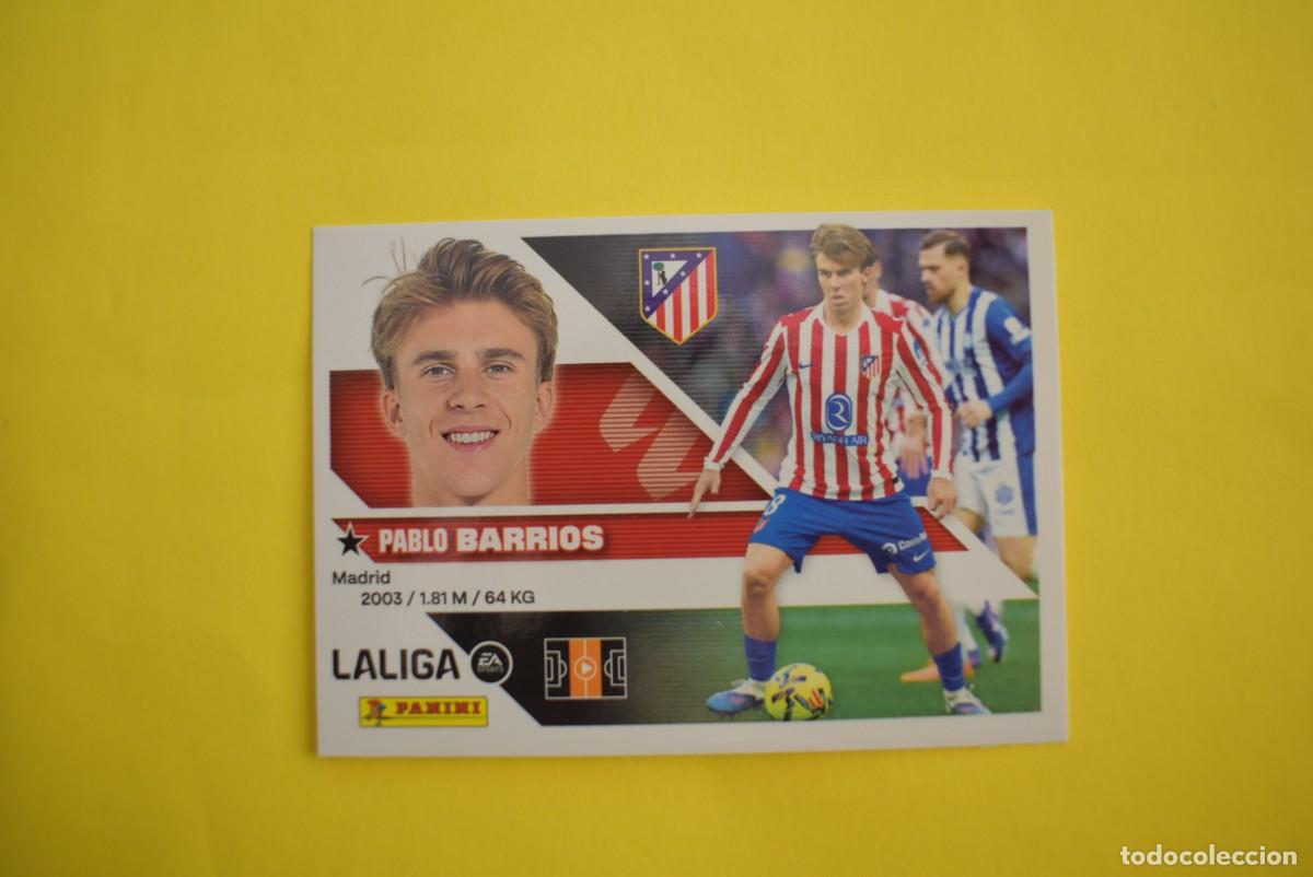 Figurine di Calcio: Cromo Liga 2026 2027. 26 27. Barrios. Atl&eacute;tico de Madrid. N. &ordm; 12. ESTE. Panini