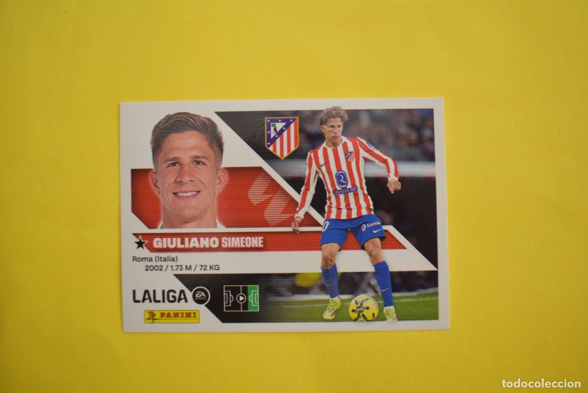 Football Stickers: Cromo Liga 2026 2027. 26 27. Giuliano. Atl&eacute;tico de Madrid. N. &ordm; 17. ESTE. Panini