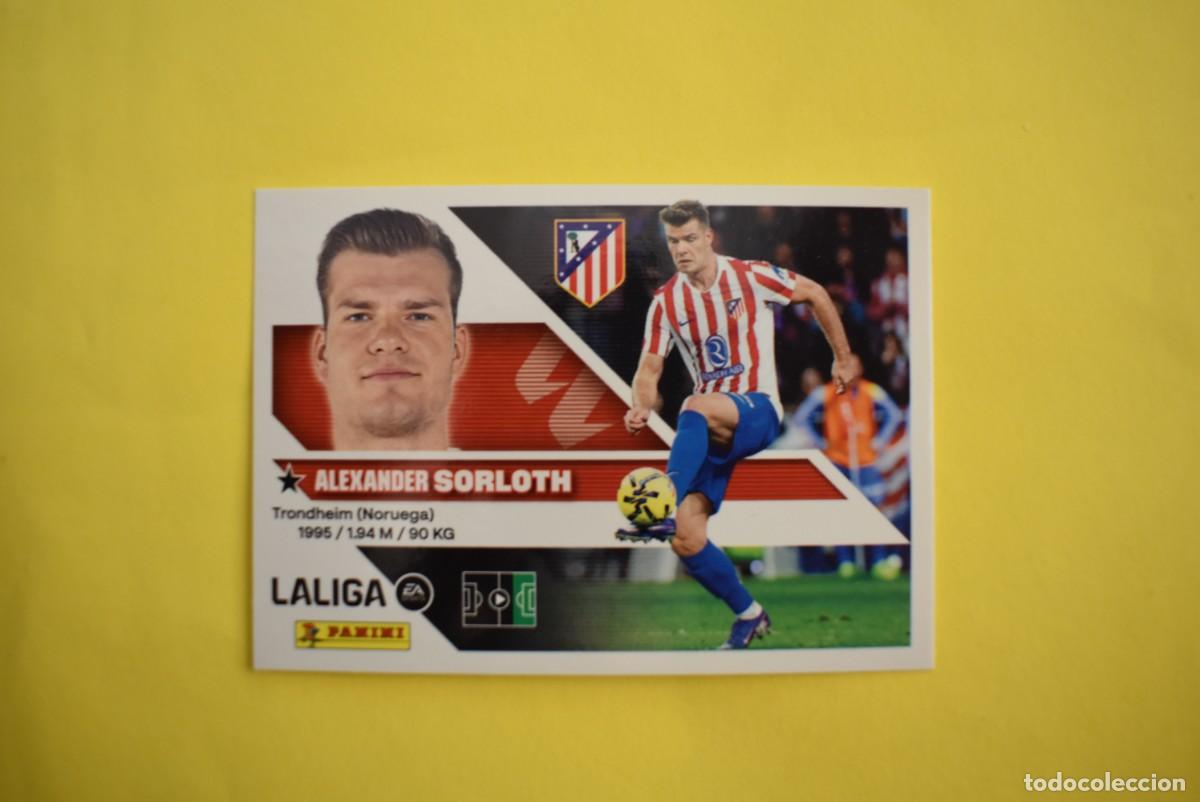 Figurine di Calcio: Cromo Liga 2026 2027. 26 27. Sorloth. Atl&eacute;tico de Madrid. N. &ordm; 19. ESTE. Panini