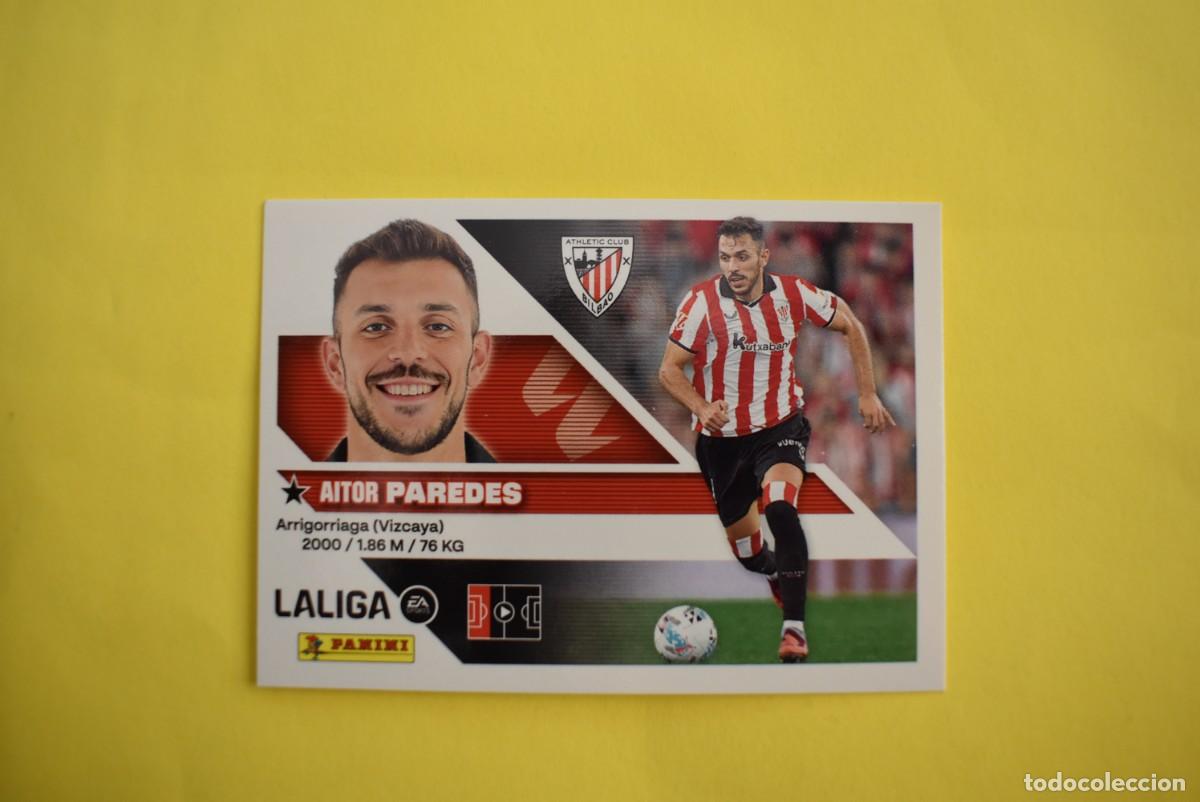 Figurine di Calcio: Cromo Liga 2026 2027. 26 27. Paredes. Athletic Club Bilbao. N. &ordm; 6 A. ESTE. Panini