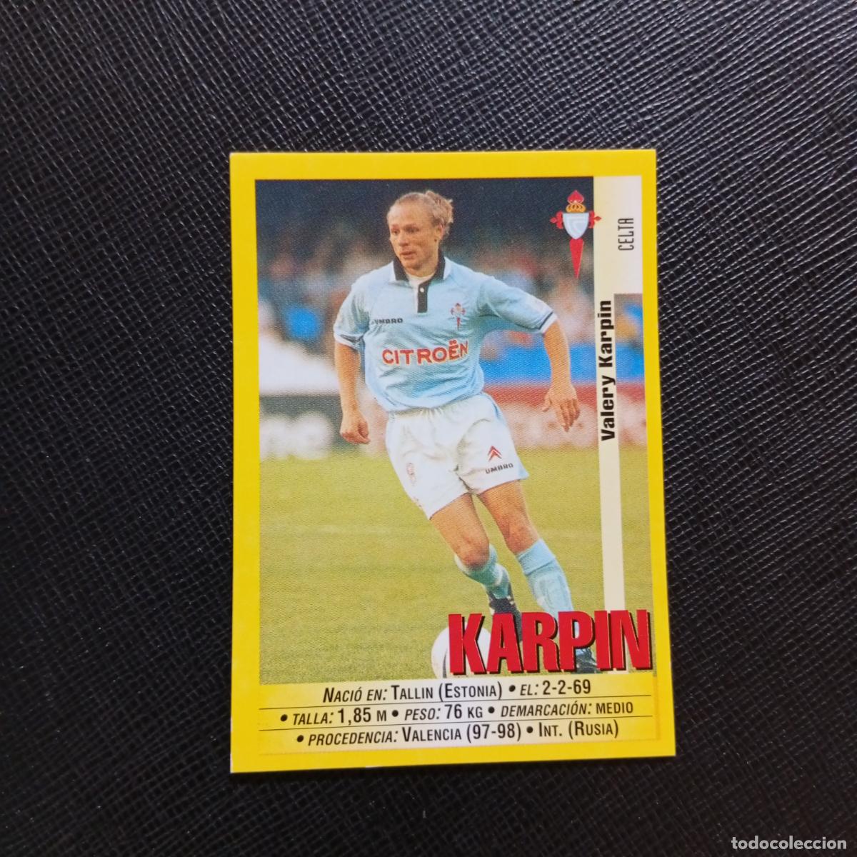 Cromos de f&uacute;tbol: 88 KARPIN CELTA PANINI 1999 2000 CROMO FUTBOL 99 00 - SIN PEGAR - A75 PG264