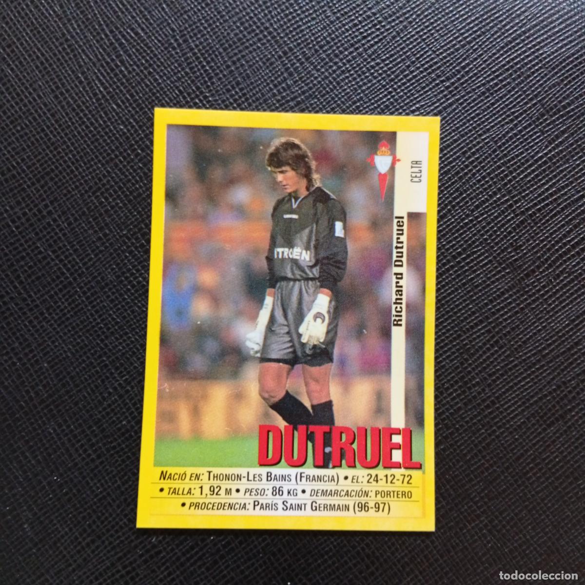 Cromos de f&uacute;tbol: 78 DUTRUEL CELTA PANINI 1999 2000 CROMO FUTBOL 99 00 - SIN PEGAR - A75 PG264