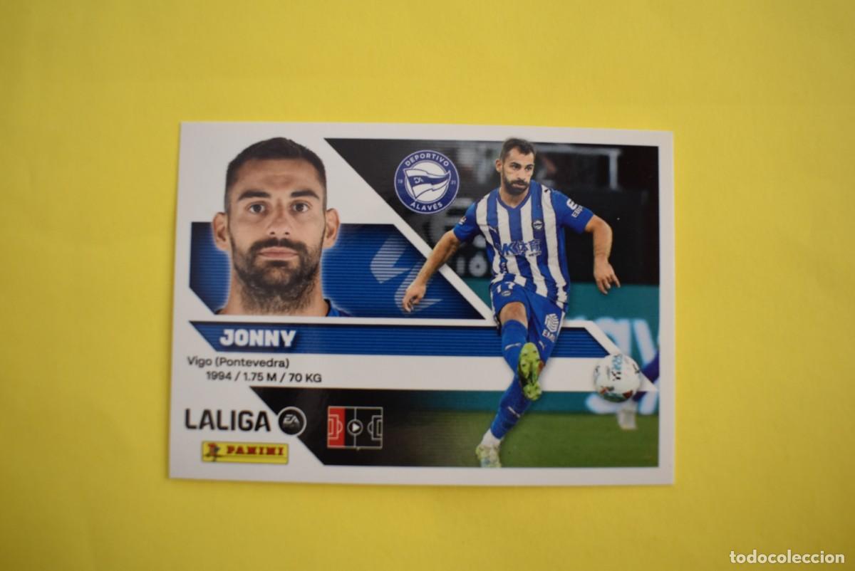 Cromos de f&uacute;tbol: Cromo Liga 2026 2027. 26 27. Jonny. Alav&eacute;s. N. &ordm; 5. ESTE. Panini