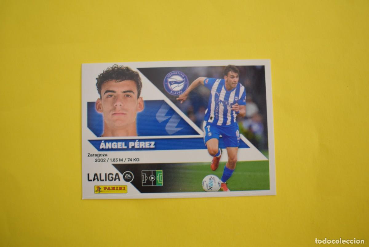 Cromos de Futebol: Cromo Liga 2026 2027. 26 27. &Aacute;ngel P&eacute;rez. Alav&eacute;s. N. &ordm; 17. ESTE. Panini